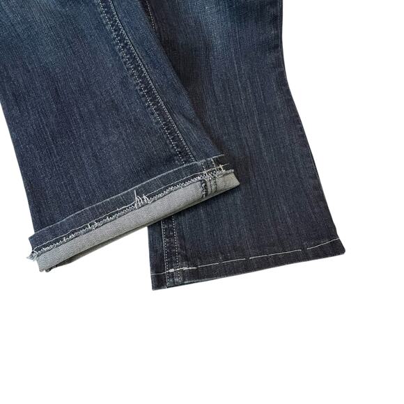 Grace in LA Jeans Size 13/30 Embellished Bootcut Rhinestone Pockets FLAW - Picture 9 of 15